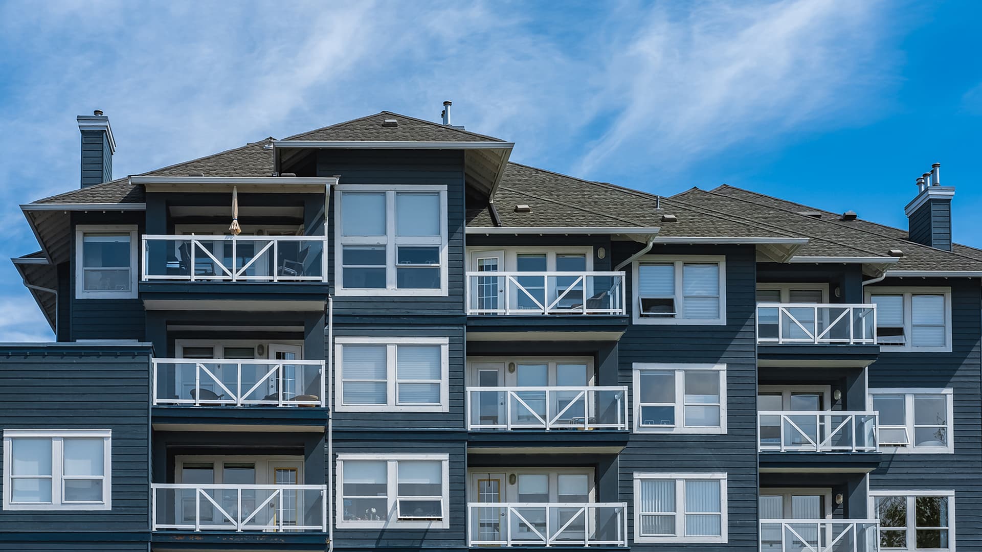 Preferred equity depicted by condominium complex